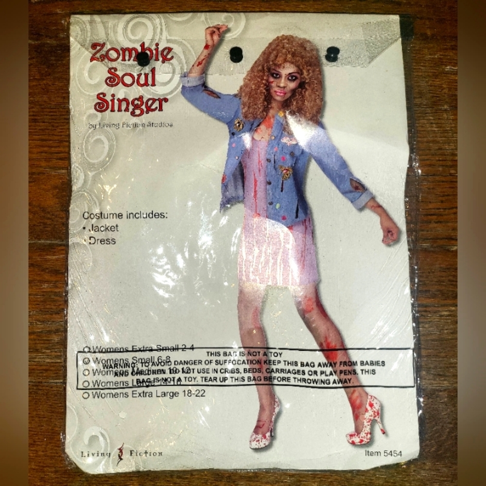Zombie Soul Singer Costume